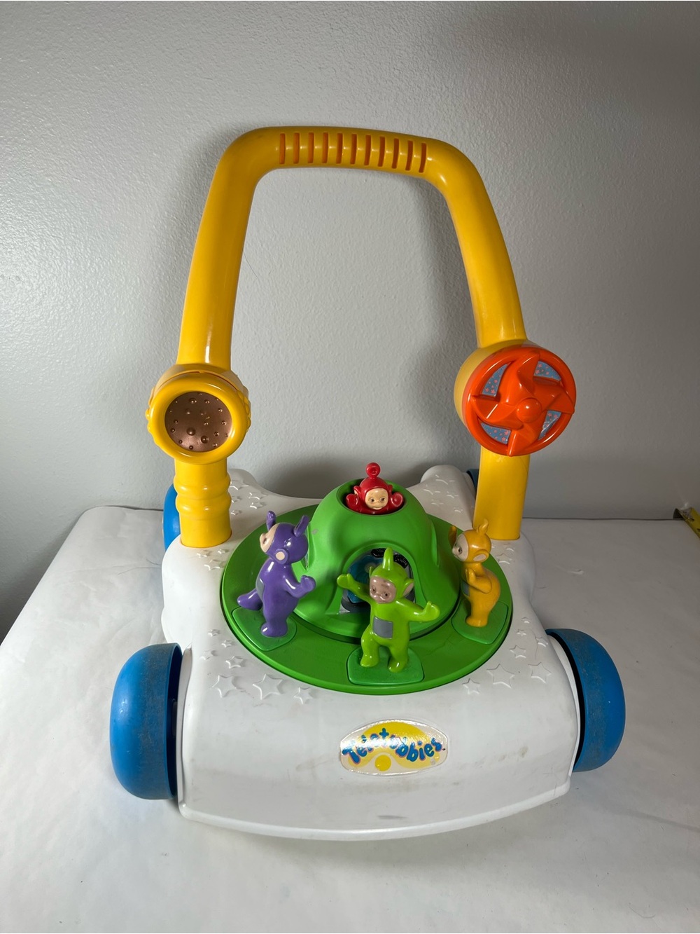 Vintage Teletubbies baby walker